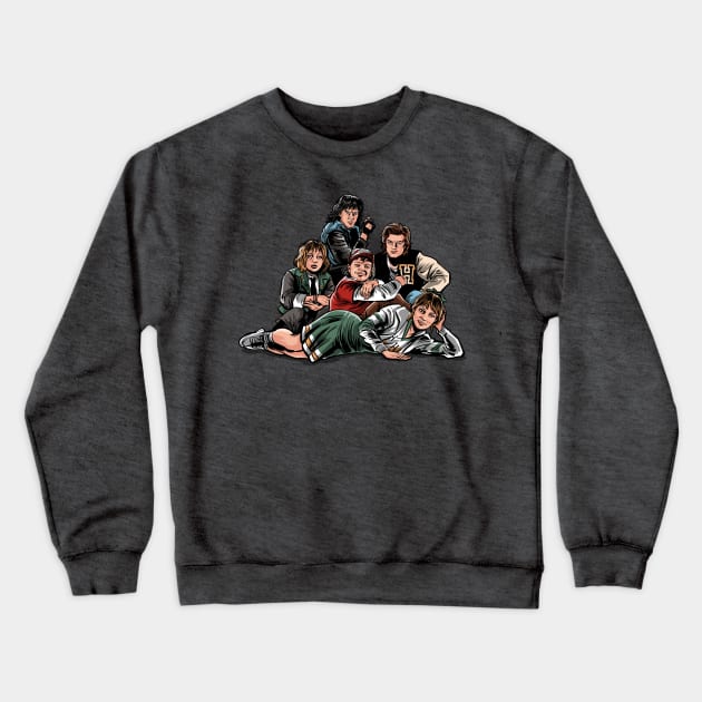 The Hellbreakfast Club Crewneck Sweatshirt by Zascanauta